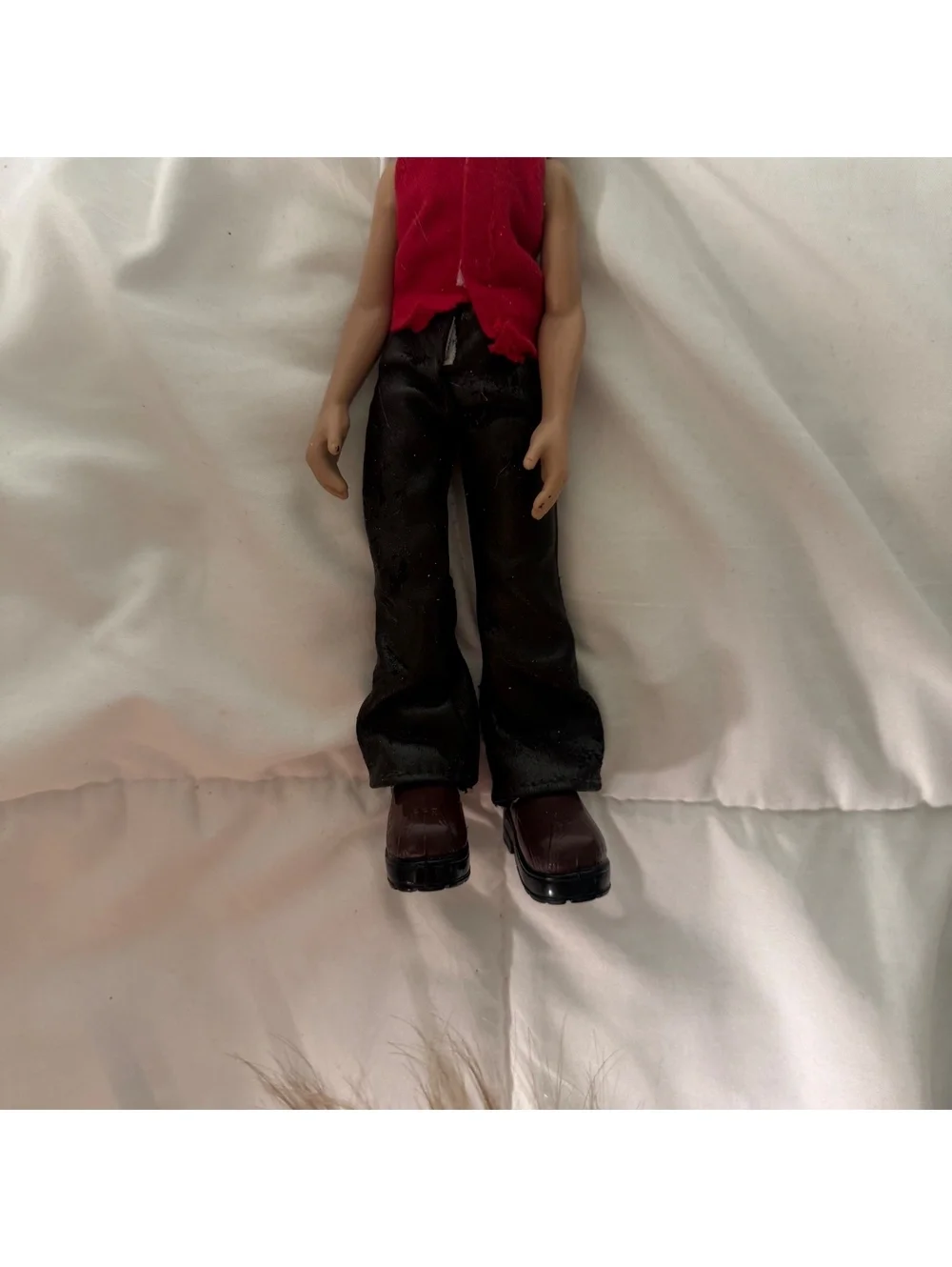 2002 Bratz Boyz Dylan w/Faux Leather Pants And Shirt, Shoes Boy Doll